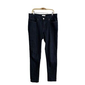 Eileen Fisher Organic Cotton Skinny Jeans Size 6 (Actual 32 x 31.5 inches)